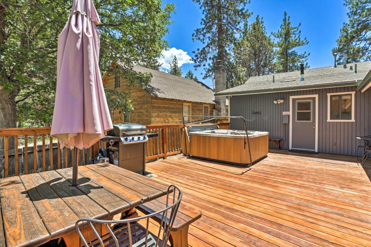 Big Bear Cabin With Deck And Hot Tub, Near Resorts! Big Bear Lake Buitenkant foto